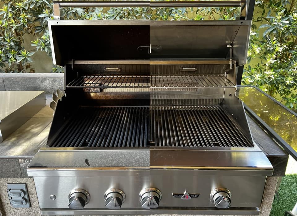 Delta Heat grill cleaned in Cathedral City, CA